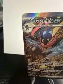 Greninja ex 132 Sv: Scarlet & Violet Promo Cards Holo LP/NM - Image 3