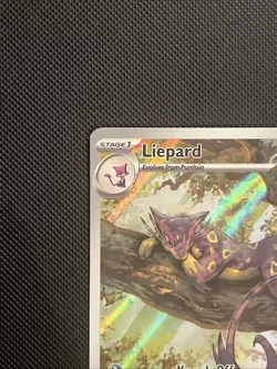 2025 Pokemon TCG Liepard 137/086 White Flare Illustration Rare Card NM/M - Image 3