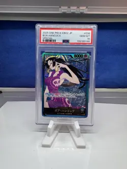 PSA 10 Boa Hancock OP07-038 EB02 Gold LeaderOne Piece Card Japanese #OP07-038 - Image 1