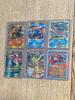 Pokemon Card Lot, Megas:Houndoom,Blastoise,Glalie,Venusaur,Steelix,Lucario - Image 1