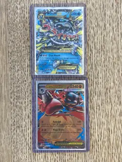 Pokemon Card Lot, Megas:Houndoom,Blastoise,Glalie,Venusaur,Steelix,Lucario - Image 4