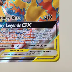 Pokemon TCG Moltres Zapdos Articuno GX Hidden Fates Holo Ultra Rare Card 66/68 - Image 5