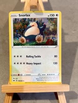 Snorlax Pokemon Card 140/202 Cosmos Holo Rare Booty Butt FART SWIRL - Image 2