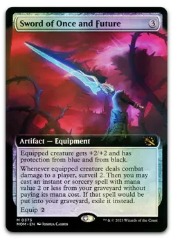 Sword of Once and Future (Extended Art) #375 (Foil) NM March of the Machine - Image 1