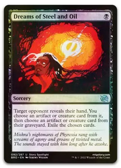 Dreams of Steel and Oil #92 (Foil) (NM) Brothers' War BRO Magic MTG - Image 1