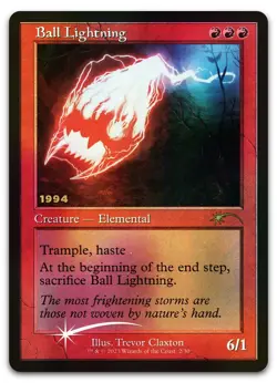 Ball Lightning #2 (Foil) (NM) 30th Anniversary Edition 30A-P Magic MTG - Image 1