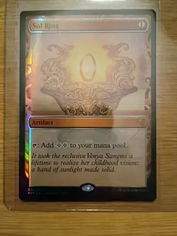 Magic: The Gathering 2016 Kaladesh Sol Ring Masterpiece Series: Inventions #024 - Image 4