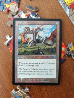 Caltrops, Seventh Edition, 288/350 Foil Uncommon MTG - Image 1