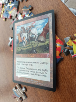 Caltrops, Seventh Edition, 288/350 Foil Uncommon MTG - Image 2