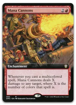 Mana Cannons (Extended Art) #83 (NM) Dominaria United DMC Magic MTG - Image 1