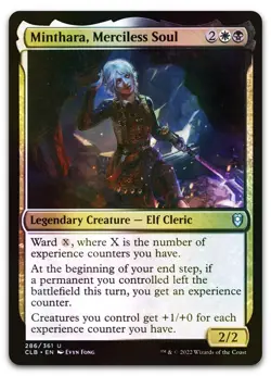 Minthara, Merciless Soul #286 (Foil) (NM) Baldur's Gate CLB Magic MTG - Image 1