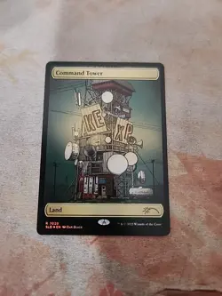 Command Tower 7029 Rainbow Foil Secret Lair MTG NM - Image 1