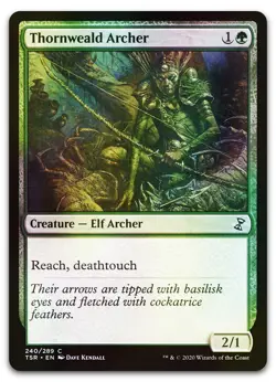 Thornweald Archer #240 (Foil) (NM) Time Spiral Remastered TSR Magic MTG - Image 1