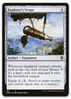 Explorer's Scope #461 (NM) Commander Legends CMR Magic MTG - Image 1