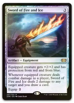 Sword of Fire and Ice #297 (Foil) (NM) Double Masters 2XM Magic MTG - Image 1