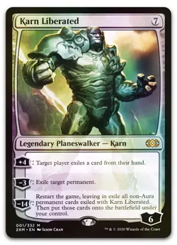 Karn Liberated #1 (Foil) (NM) Double Masters 2XM Magic MTG - Image 1