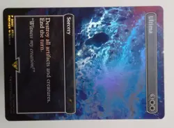 Ultima - Foil Borderless Final Fantasy Standard Showdown Promo MTG NEAR MINT - Image 2