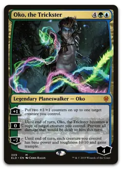 Oko, the Trickster #309 (NM) Throne of Eldraine ELD Magic MTG - Image 1