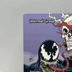 Infernal Grasp 0018 MAR Marvel's Spider-Man Borderless Regular Mythic Regular - Image 2