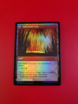 1x Spikefield Hazard & Spikefield Cave | FOIL | Zendikar Rising | MTG Magic - Image 4