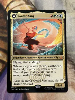 Avatar Aang (Regular) #0207 MTG Avatar: The Last Airbender Mythic English - NM/M - Image 1