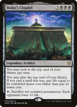 Magic The Gathering MTG BOLAS'S CITADEL War of the Spark NM Near Mint - Image 1