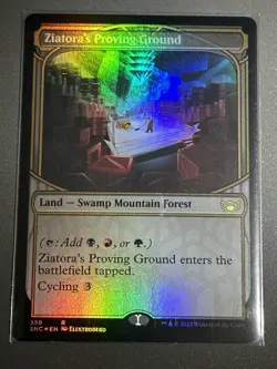 MTG - Ziatora’s Proving Ground - Showcase FOIL - Streets Of New Capenna #359 - Image 1