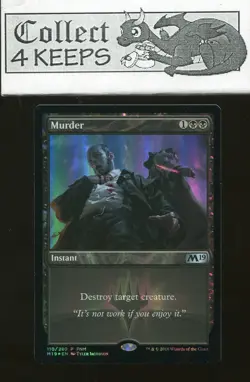 Murder FNM Promo Foil Rare Core 2019 Near Mint - Image 1