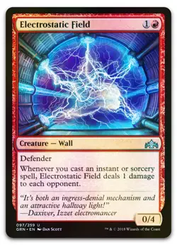 Electrostatic Field #97 (Foil) (NM) Guilds of Ravnica GRN Magic MTG - Image 1
