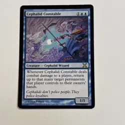 Cephalid Constable - Magic the Gathering MtG - 10th Edition - MP - Image 1