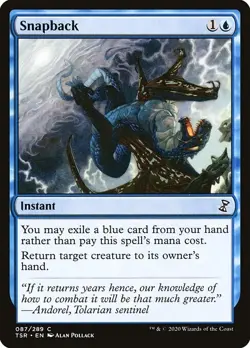 Snapback 1x MtG Time Spiral Remastered SP/NM - Image 1