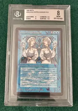 Vesuvan Doppelganger - BETA - MTG - BGS 8. NM-MT. Quad ++. Great Looking 8. - Image 1