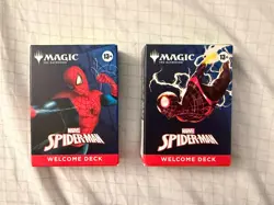 NYCC Magic The Gathering Welcome Deck Spiderman Exclusive 2 Decks - Image 1