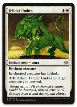 Felidar Umbra #6 (NM) Planechase Anthology PCA Magic MTG - Image 1
