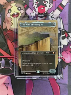 The Walls of Ba Sing Se Borderless #329 Mythic MTG Avatar The Last Airbender - Image 2