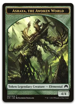 Ashaya, the Awoken World Token #7 (LP) Magic Origins ORI Magic MTG - Image 1