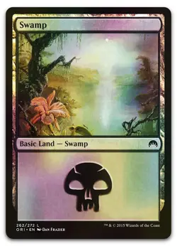 Swamp (262) #262 (Foil) (NM) Magic Origins ORI Magic MTG - Image 1