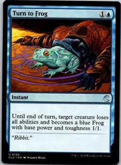 Magic the Gathering Turn to Frog Ravnica: Clue Edition MTG Free Shipping! - Image 1