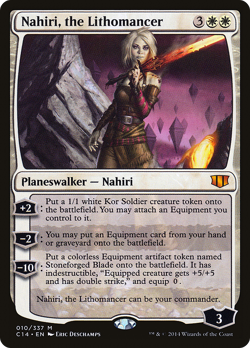 Nahiri, the Lithomancer #10 (HP) Commander 2014 C14 Magic MTG - Image 1