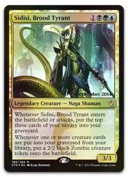 Sidisi, Brood Tyrant #199 (Foil) (NM) Prerelease Cards PRE Magic MTG - Image 1