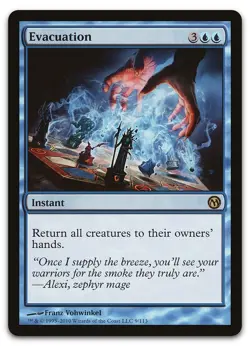 Evacuation #9 (LP) Duels of the Planeswalkers DPA Magic MTG - Image 1