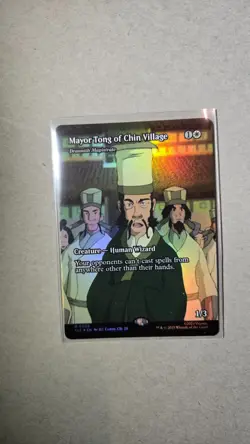 Mayor Tong of Chin Village #0002 MTG Avatar: The Last Airbender Magic - Image 1