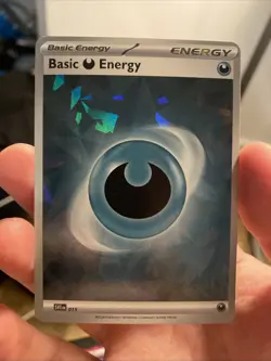 Basic Darkness Energy (Cracked Ice Holo) 015 Sv07: Stellar Crown Holo TCG - Image 1