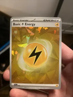 #12 2023 Scarlet and Violet Energy CRACKED ICE Basic Lightning Energy - Image 1