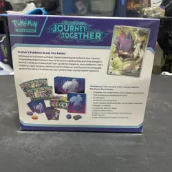 Pokemon TCG Scarlet Violet Journey Together ETB Elite Trainer Box Tear READ - Image 4