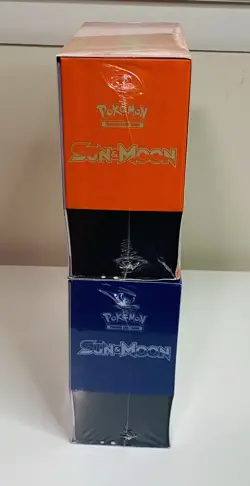 Pokemon TCG Sun and Moon Base Set ETB Set of 2 - Brand New Sealed - Image 4