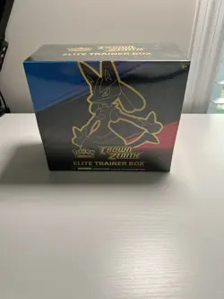 Pokemon TCG Crown Zenith Elite Trainer ETB, New/Sealed - Image 1