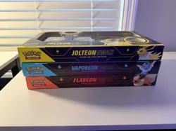 Pokemon Eeveelution Vmax Premium Collection Set of 3 Jolteon Flareon Vaporeon - Image 2