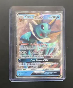 Pokemon Vaporeon GX Sun & Moon Promo #SM172 - Image 1