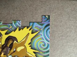 Pokemon TOPPS The Movie Animation Non Holo DIE CUT Alakazam EV9 of 12 - Image 2